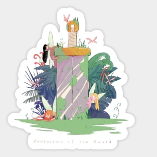 Protectors of The Sword Sticker